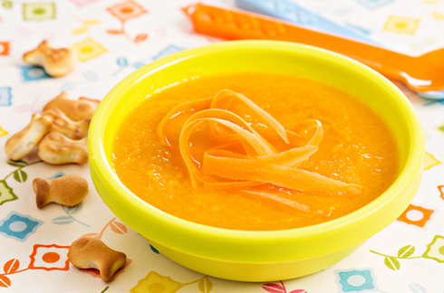 soupe carotte pour bébé